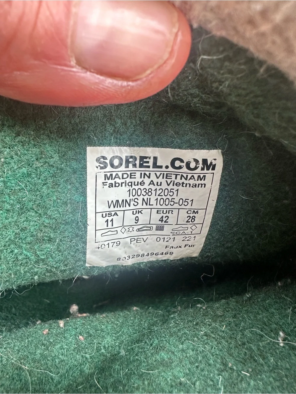 Sorel caribou women’s